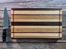 Load image into Gallery viewer, Personalized Juice Groove Cutting Board STYLE 2