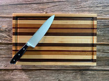 Load image into Gallery viewer, Personalized Juice Groove Cutting Board STYLE 3