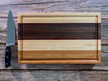 Load image into Gallery viewer, Personalized Juice Groove Cutting Board STYLE 1